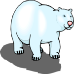 Bear - Polar 09 Clip Art
