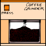 Coffee Grinder 6 Clip Art