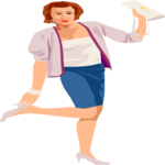 Woman with Small Bag