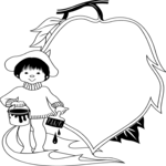 Leaf & Artist Frame 2