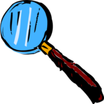 Magnifying Glass 11 Clip Art
