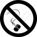 No Smoking 13 Clip Art