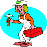 Carpenter 1 Clip Art