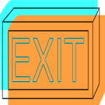 Exit 8 Clip Art