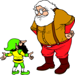 Santa & Elf