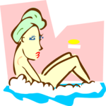 Woman Bathing 1
