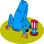 Uncle Sam - Head in Sand