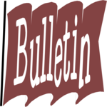 Bulletin Clip Art
