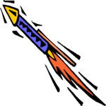 Firecracker Rocket 5 Clip Art