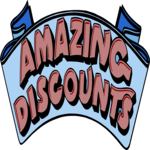 Amazing Discounts Clip Art