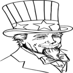 Uncle Sam 14 Clip Art