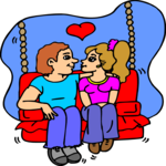 Couple on Swing