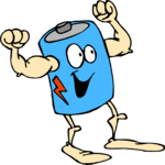 Battery - Charged Clip Art