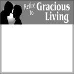 Gracious Living Frame Clip Art