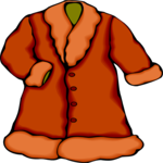 Fur-Lined Coat 2 Clip Art