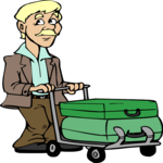 Man with Luggage 06
