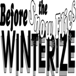 Winterize