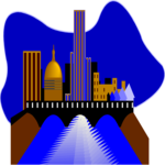 City Skyline & Bridge