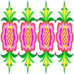Flower Border 084