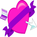 Heart & Arrow 02 Clip Art