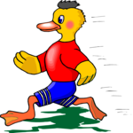 Duck Running