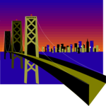 Golden Gate Bridge 5 Clip Art