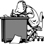 Businessman Writing 1