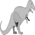 Tyrannosaurus Rex 04 Clip Art