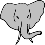 Elephant - Head 1