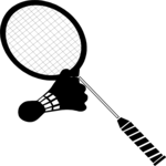 Badminton - Equip 03 Clip Art