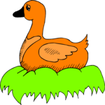 Duck 68 Clip Art