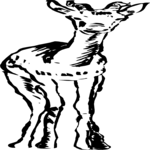 Antelope 17 Clip Art