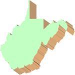 West Virginia 04 Clip Art