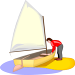 Sailboat 64 Clip Art