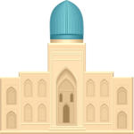 Gur-Emir Mausolem Clip Art