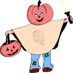 Costume - Pumpkin 2 Clip Art