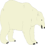 Bear - Polar 01 Clip Art