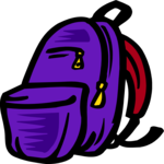 Backpack 03 Clip Art