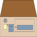 IBM 7204 Disk Drive Clip Art