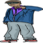 Boy Gesturing 1 Clip Art