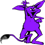 Horn Creature Reaching