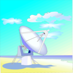 Satellite Dish 42 Clip Art