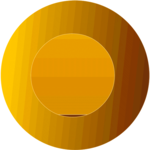 Gold  Ital-Cond Punc 24 Clip Art