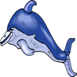 Dolphin 34 Clip Art