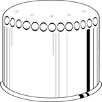 Oil Filter 1 Clip Art