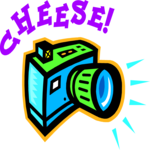 Camera - Cheese! Clip Art