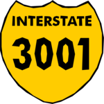 Interstate 3001 Clip Art