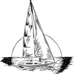 Sailboat 50 Clip Art