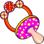 Pacifier 9 Clip Art