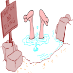Caution - No Diving